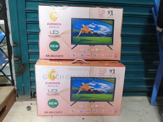 Euroken 26inch Digital Led Tv, Inbuilt Decoder Free Channels - main view