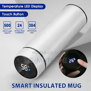 Thermo Cup With Thermometer Digital Temperature Display