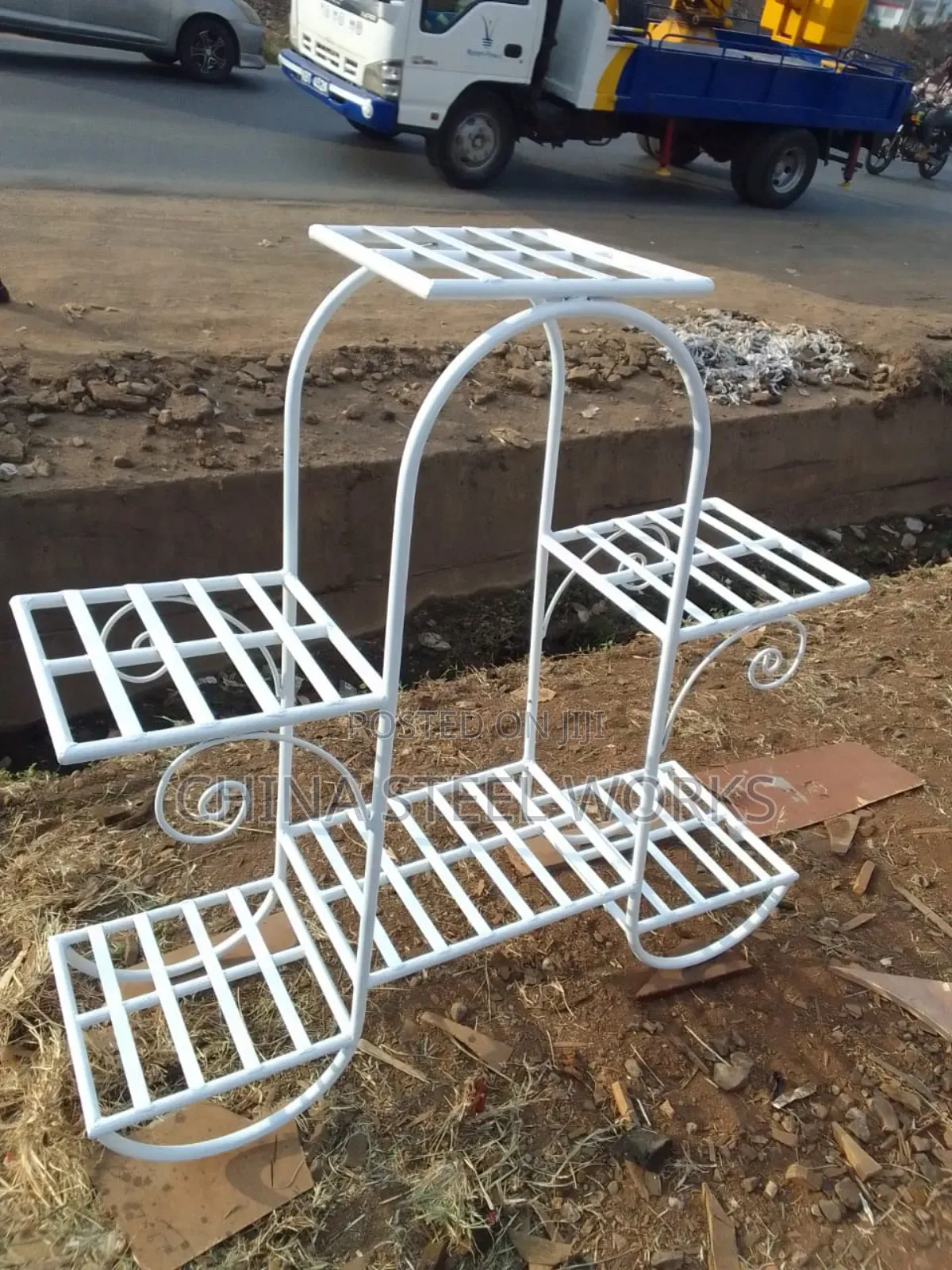 Metalic Flower Stand