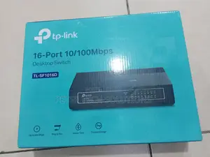 Tp-Link 16-Port 10/100mbps Desktop Switch – TL-SF1016D