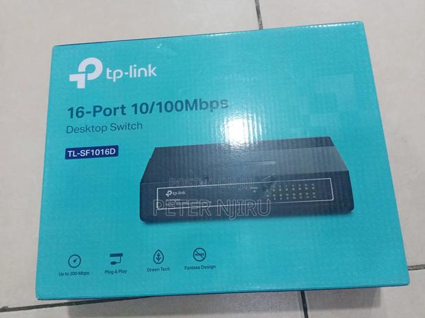 Tp-Link 16-Port 10/100mbps Desktop Switch – TL-SF1016D - main view