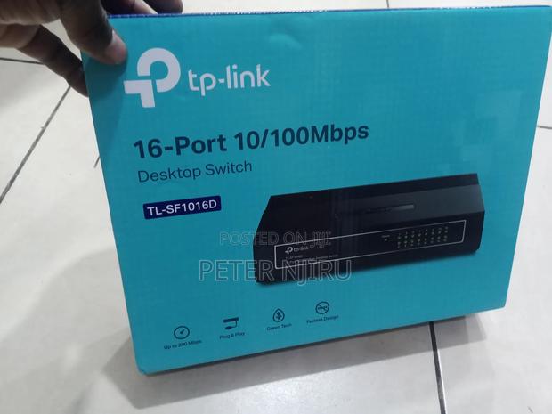 Tp-Link 16-Port 10/100mbps Desktop Switch - main view