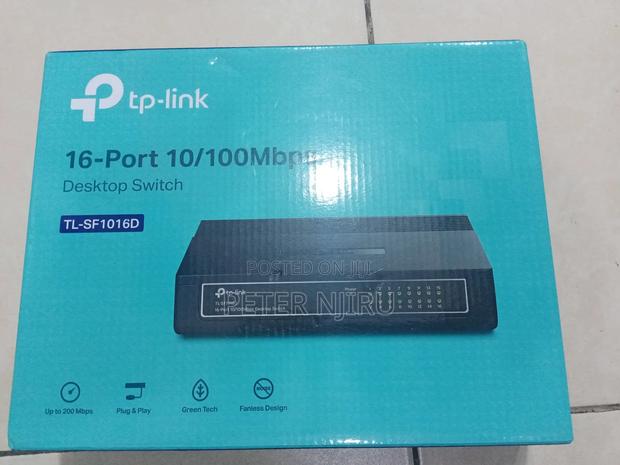 Tp-Link 16-Port 10/100mbps Desktop Switch - thumbnail 4