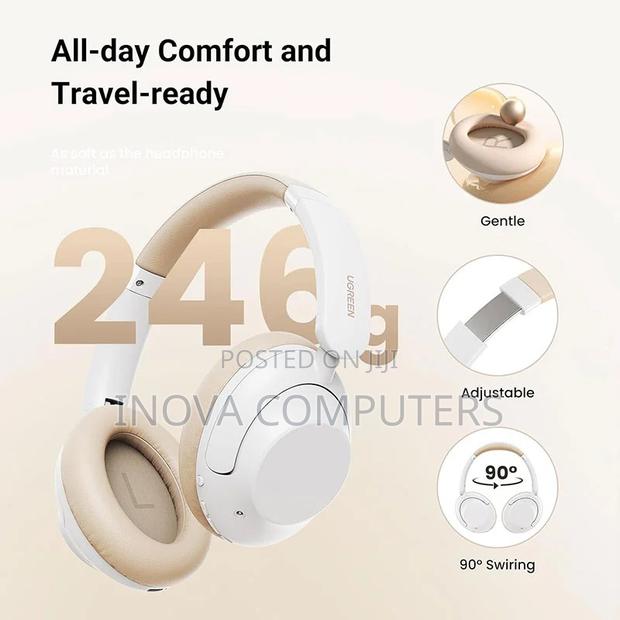 UGREEN Hitune Max5 Hybrid Active Noise-Cancelling Headphones - thumbnail 2