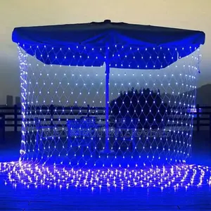 Blue 300 by 300 Christmas Lights Uh6