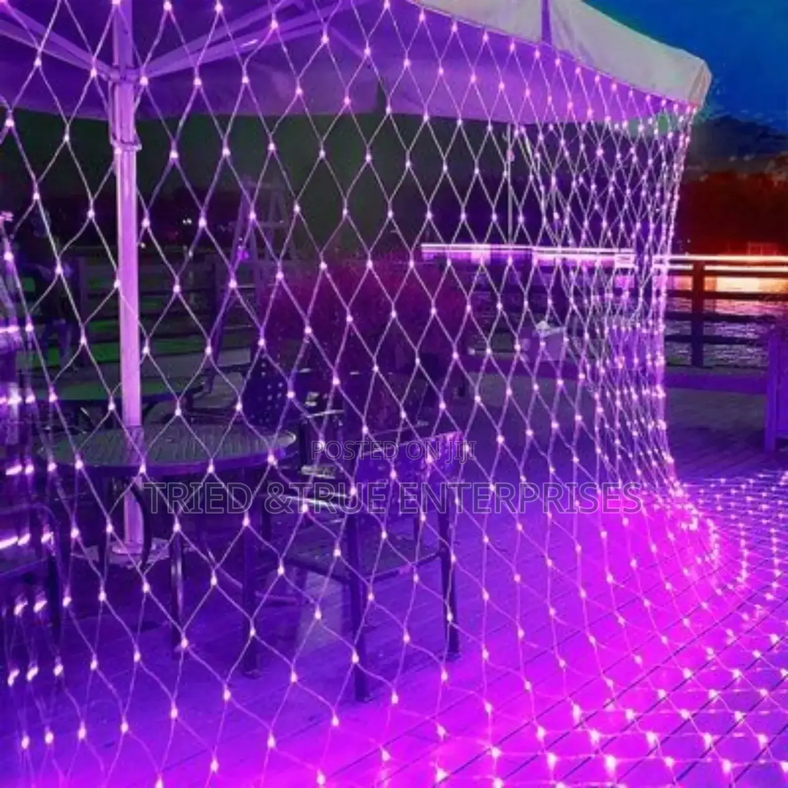 300 by 300 Net Mesh Christmas Lights 7yt