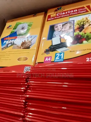 Waterproof Photopaper Available