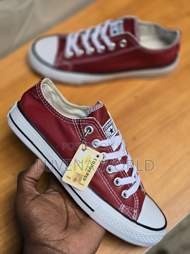 Unisex Leather Converse - main view