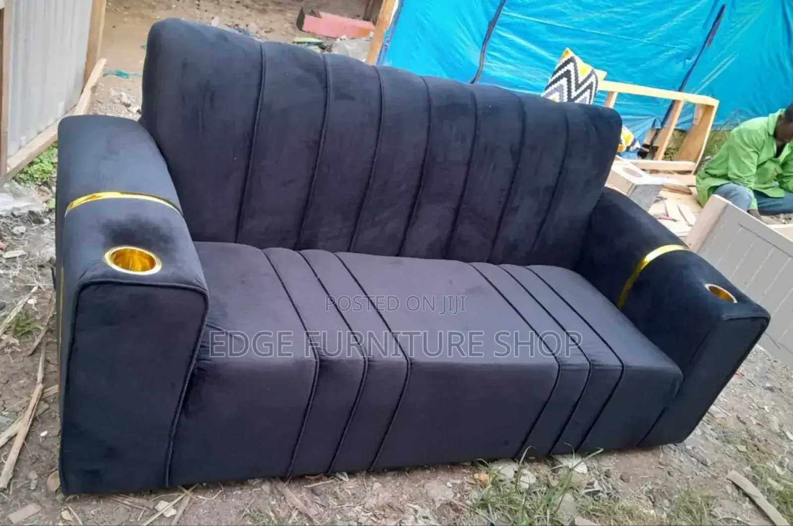 Black Three Seater at Affordable Price