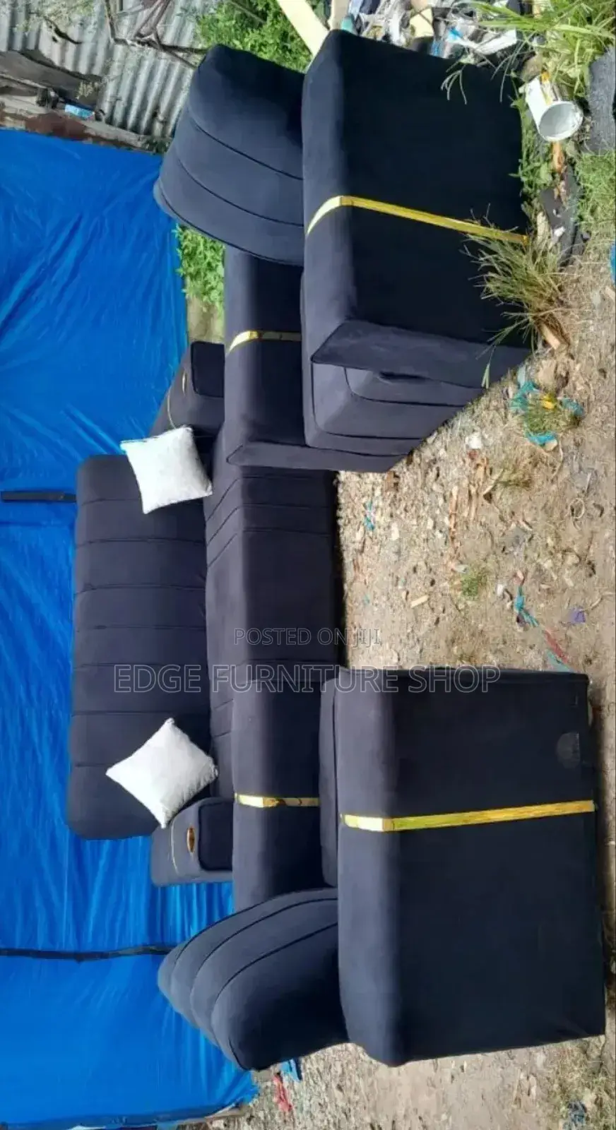 Black 5seater Seater at New Vision Furnitures