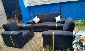 Black 5seater Seater at New Vision Furnitures