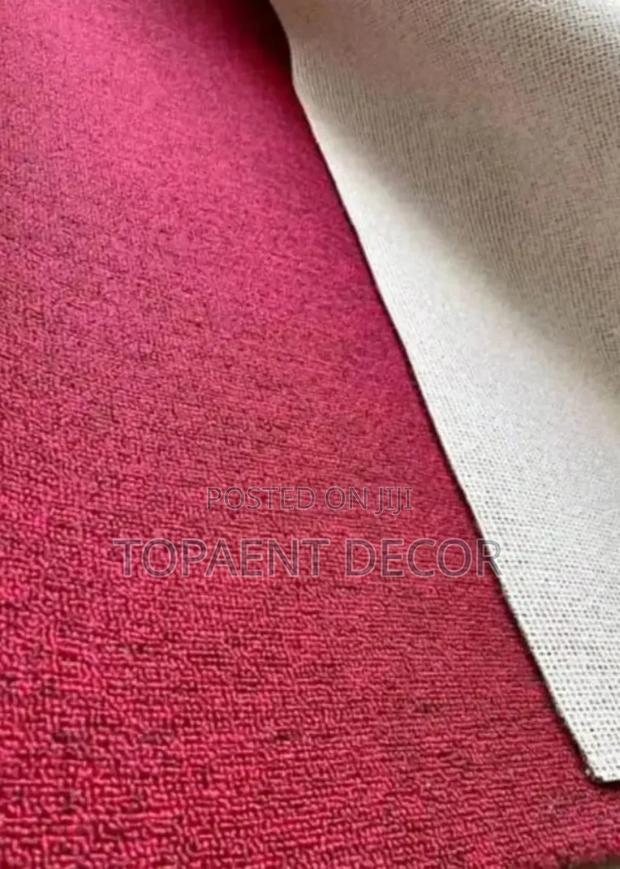 Maroon Wall to Wall Floor Insulation Carpets - main view