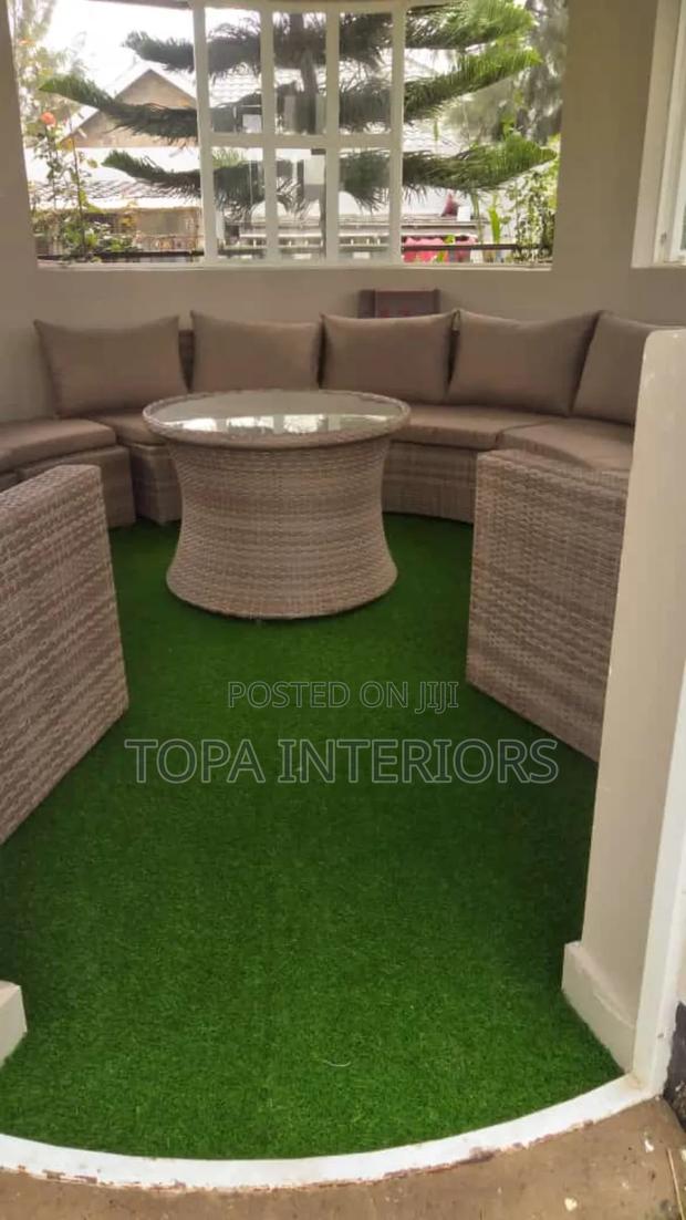 Gazebo Artificial Outdoor and Indoor Grass Carpets Mats - main view