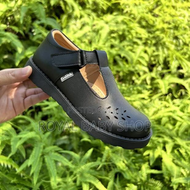 Leather School Shoes - main view
