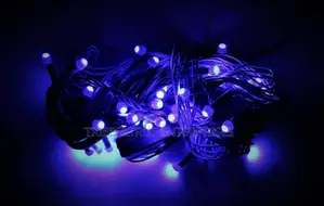 Elegant Blue Christmas Light 10mtrs Qa3