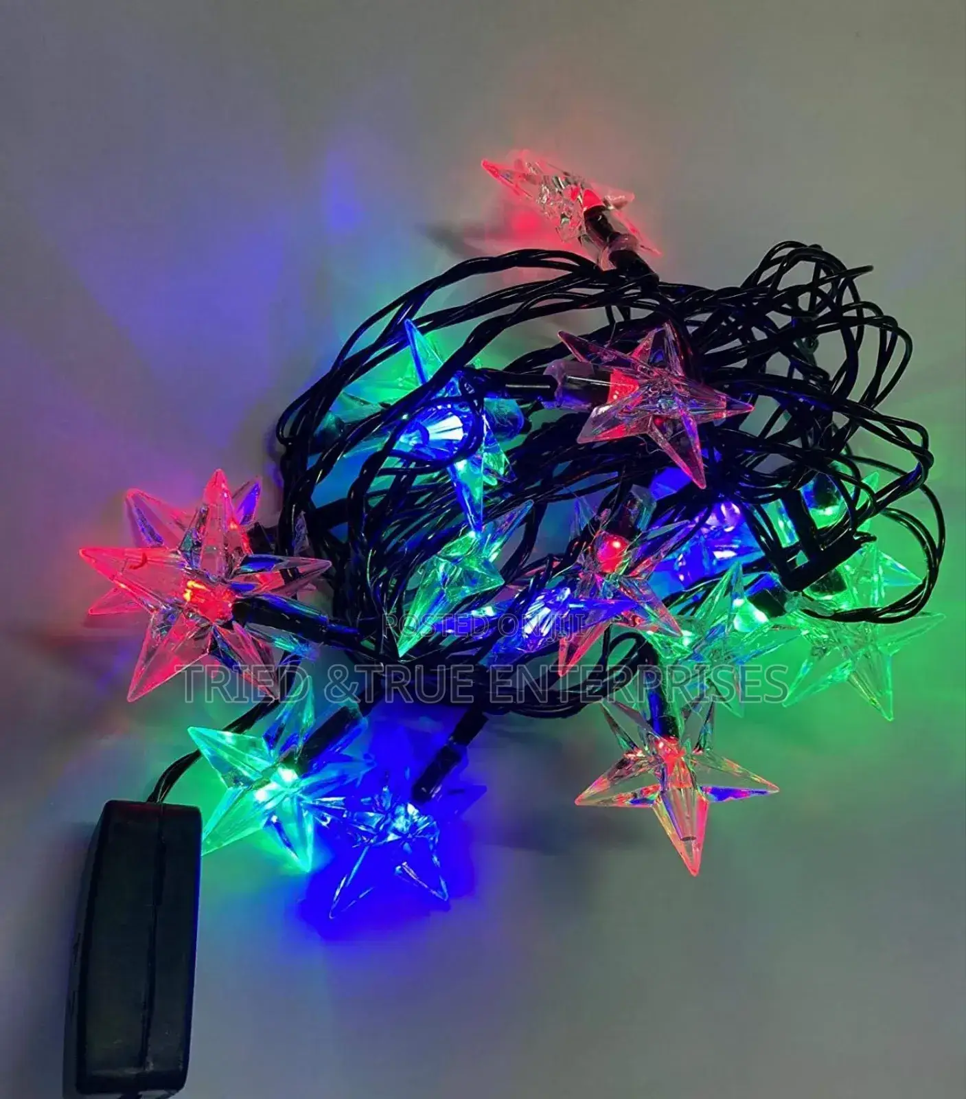 5mtrs Star Shape Christmas Light String Ty5