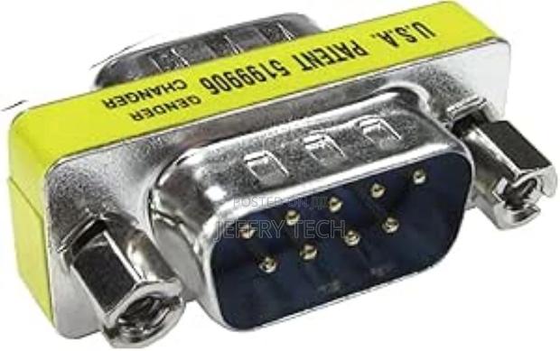 Rhinocables 9 Pin Serial RS232 Male to Male Adapter Gender C