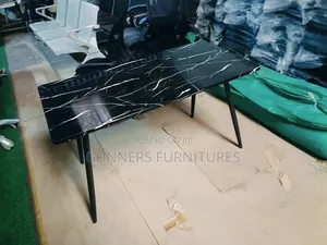 Rectangular Black Eames Table.