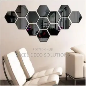 Hexagon Mirrors-Arrange and Admire