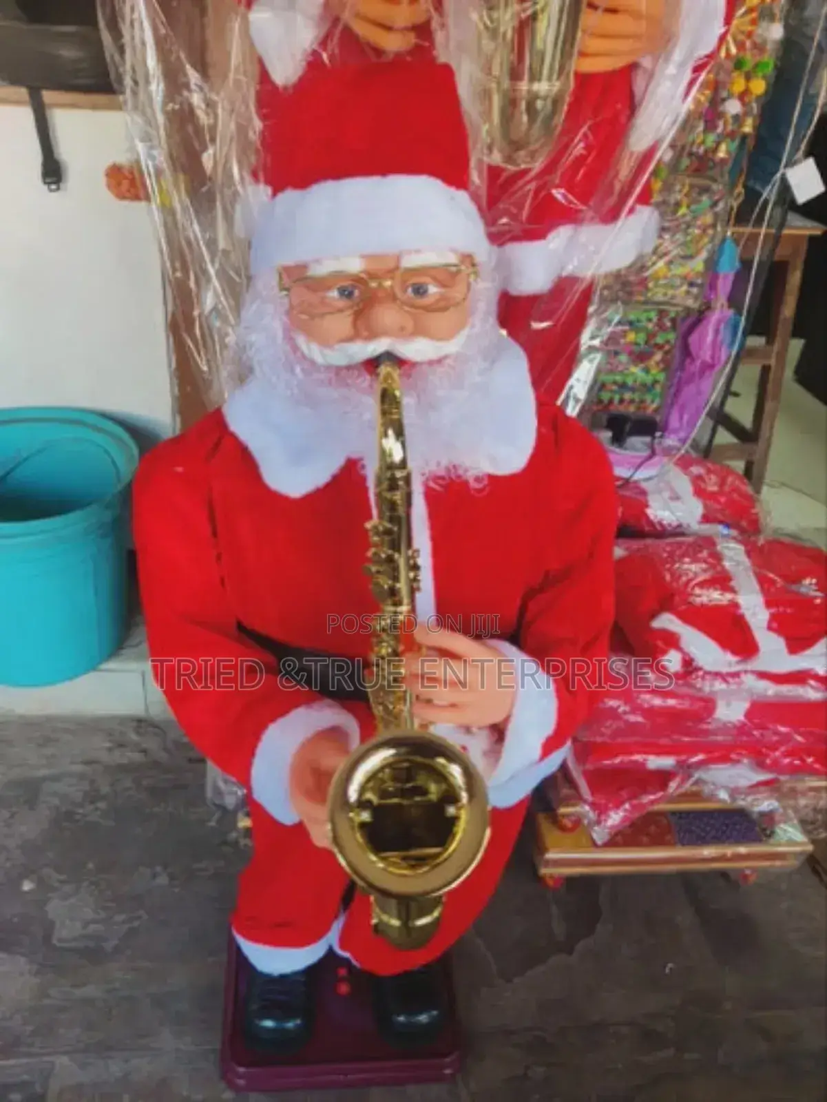 Dancing Musical Electric Santa Claus He3