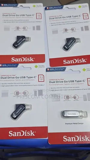 Sandisk Flash Disk Drive USB Type C 8GB, 16GB, 32gb, 64gb