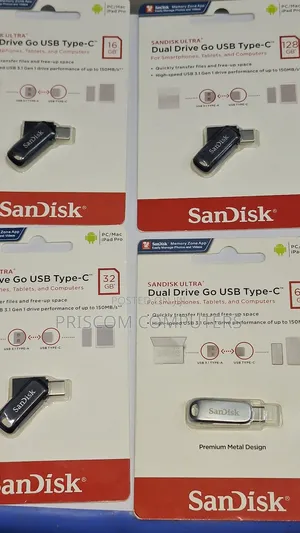 Sandisk Flash Disk Drive USB Type C 8GB, 16GB, 32gb, 64gb