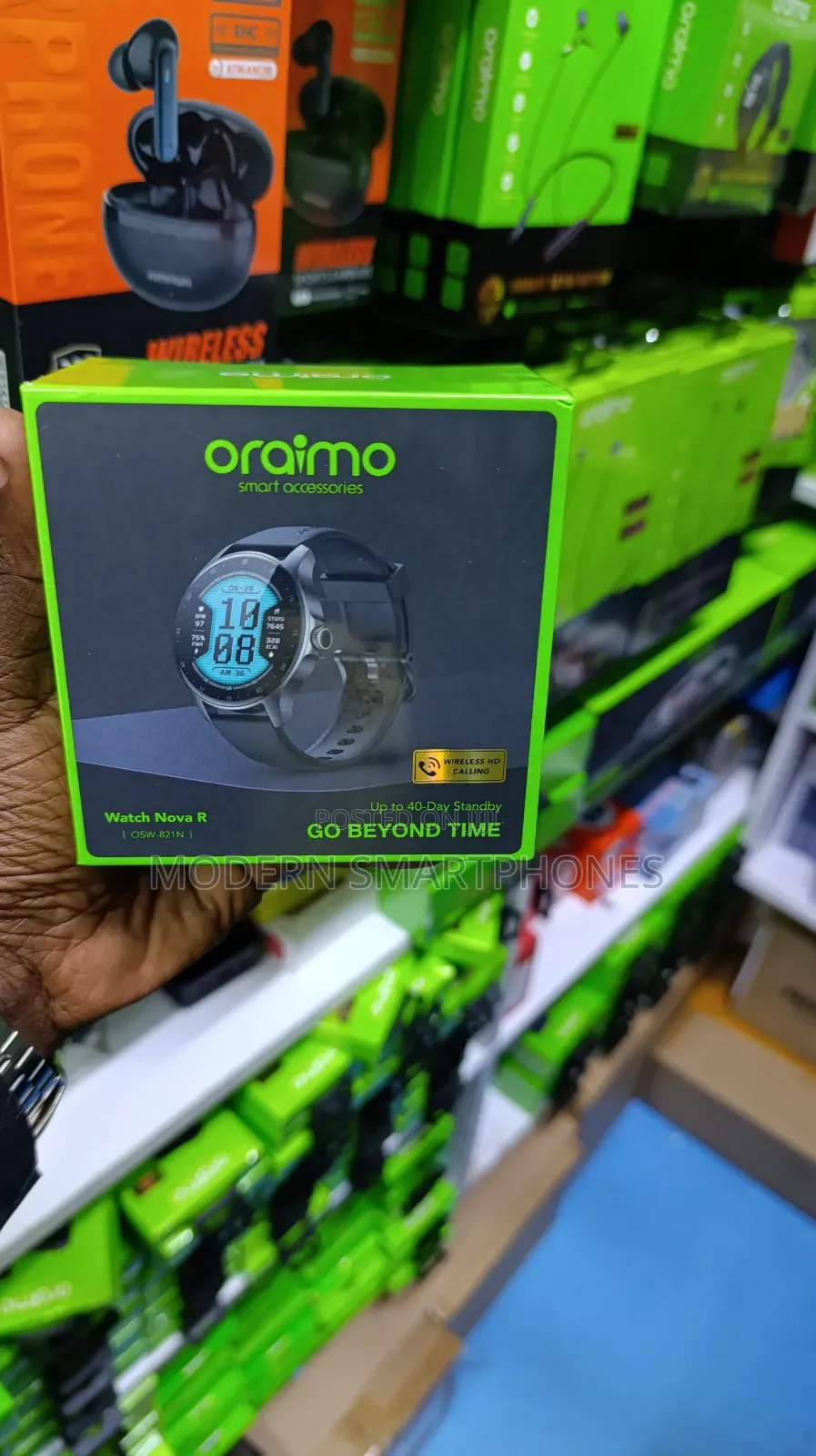 Oraimo Watch Nova R Panda Glass IP68 Smart Watch