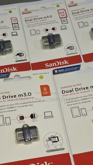 Sandisk Flash Disk Drive OTG 8GB,16gb, 32GB, 64GB, 128GB