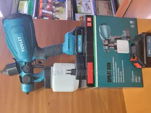 Cordless Yovlet Spray Gun With Two Batteries