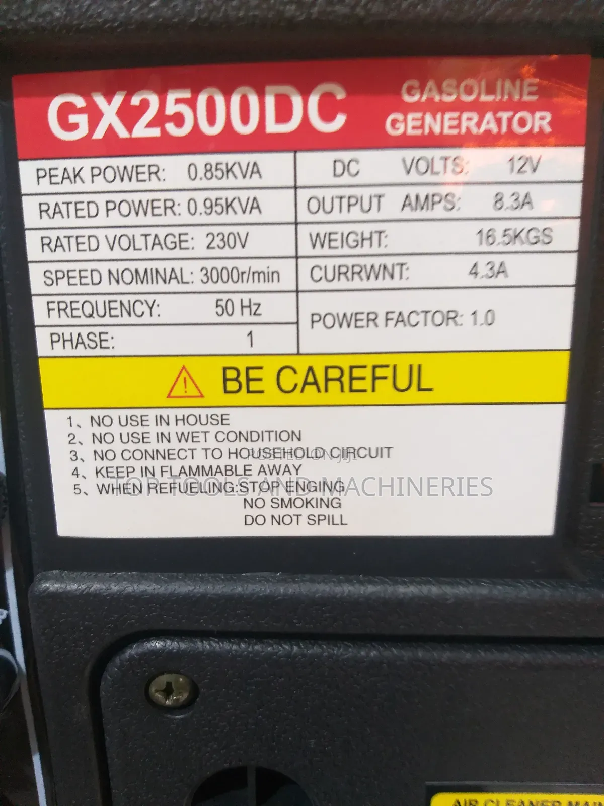 Lenhard Golf Germany 2 Stroke Gasoline Generator