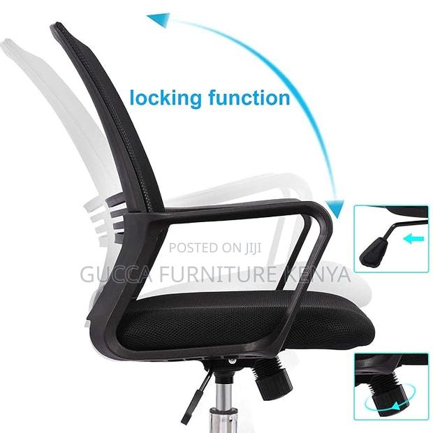 Office Chairs: Adjustable High Back Swivel Office Chair - thumbnail 4