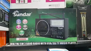 Sundar Rechargeable Radio With Fm / Usb Rechargeable Radio