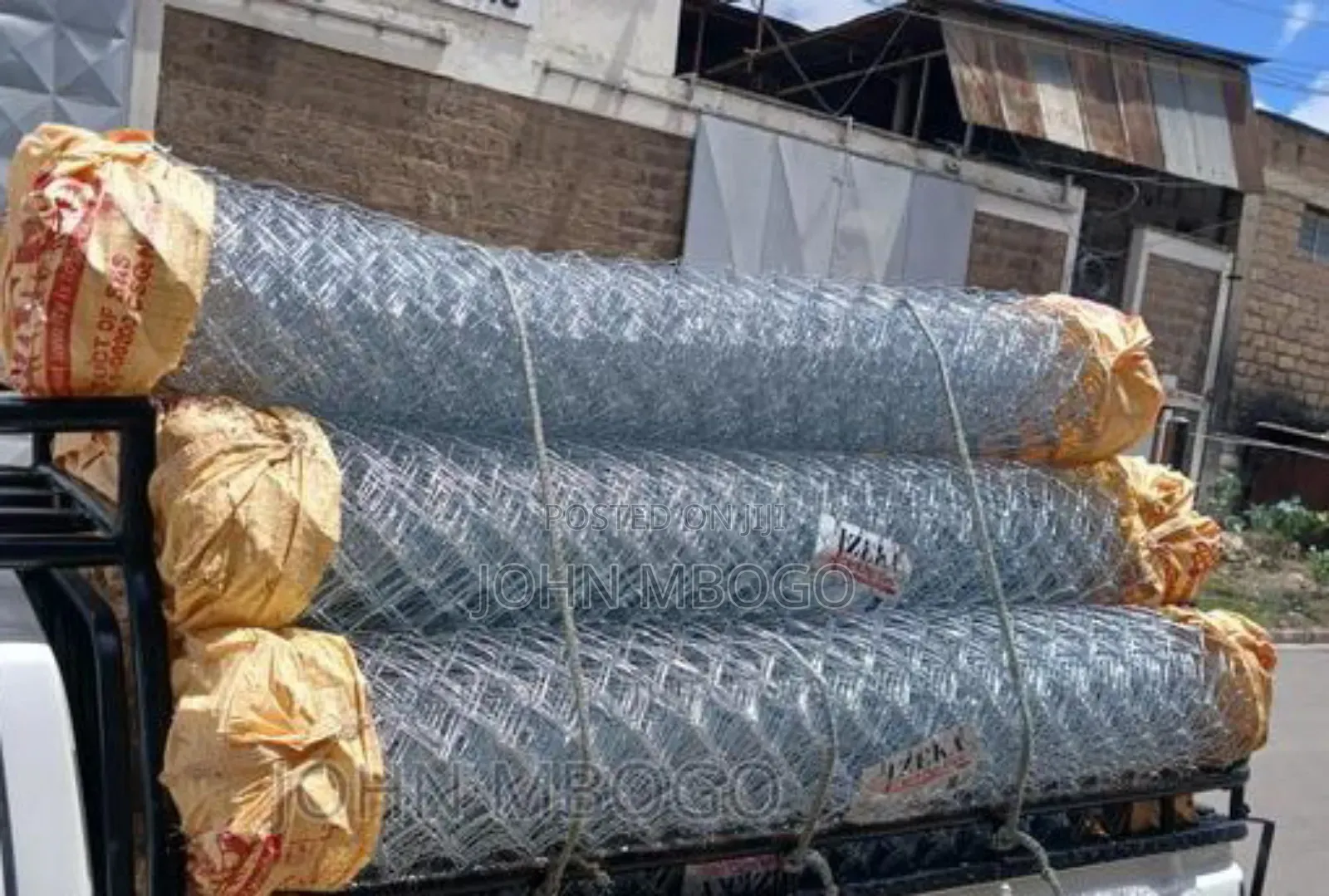 Galvanised Chainlink-Medium Gauge 16, 7ft, 80x80