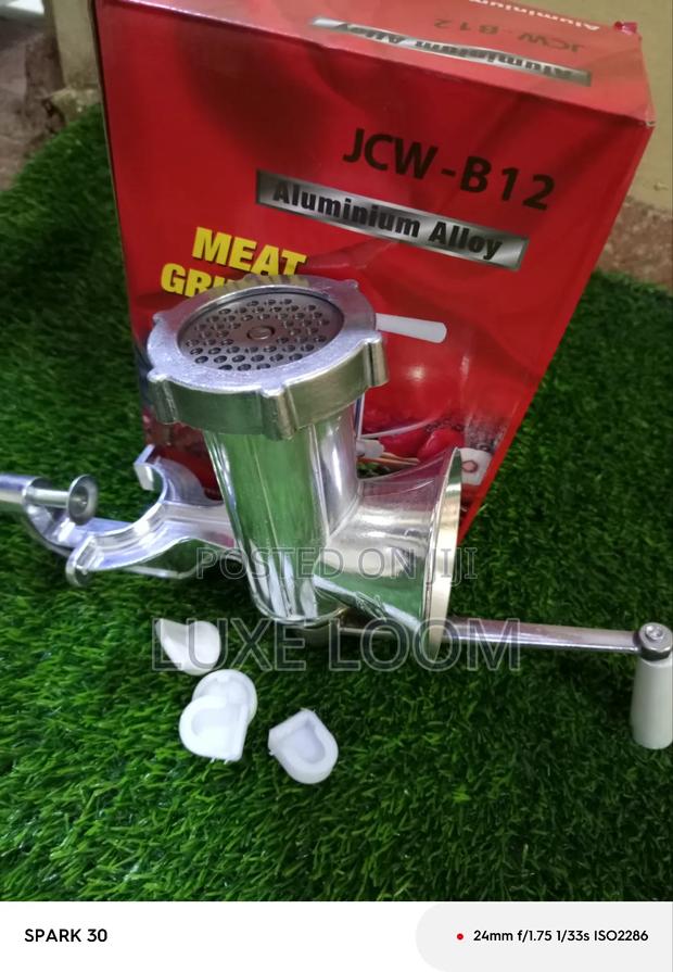 Meat Grinder Manual - main view