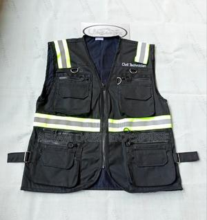 Unisex Reflective Twill Safari Jacket - main view