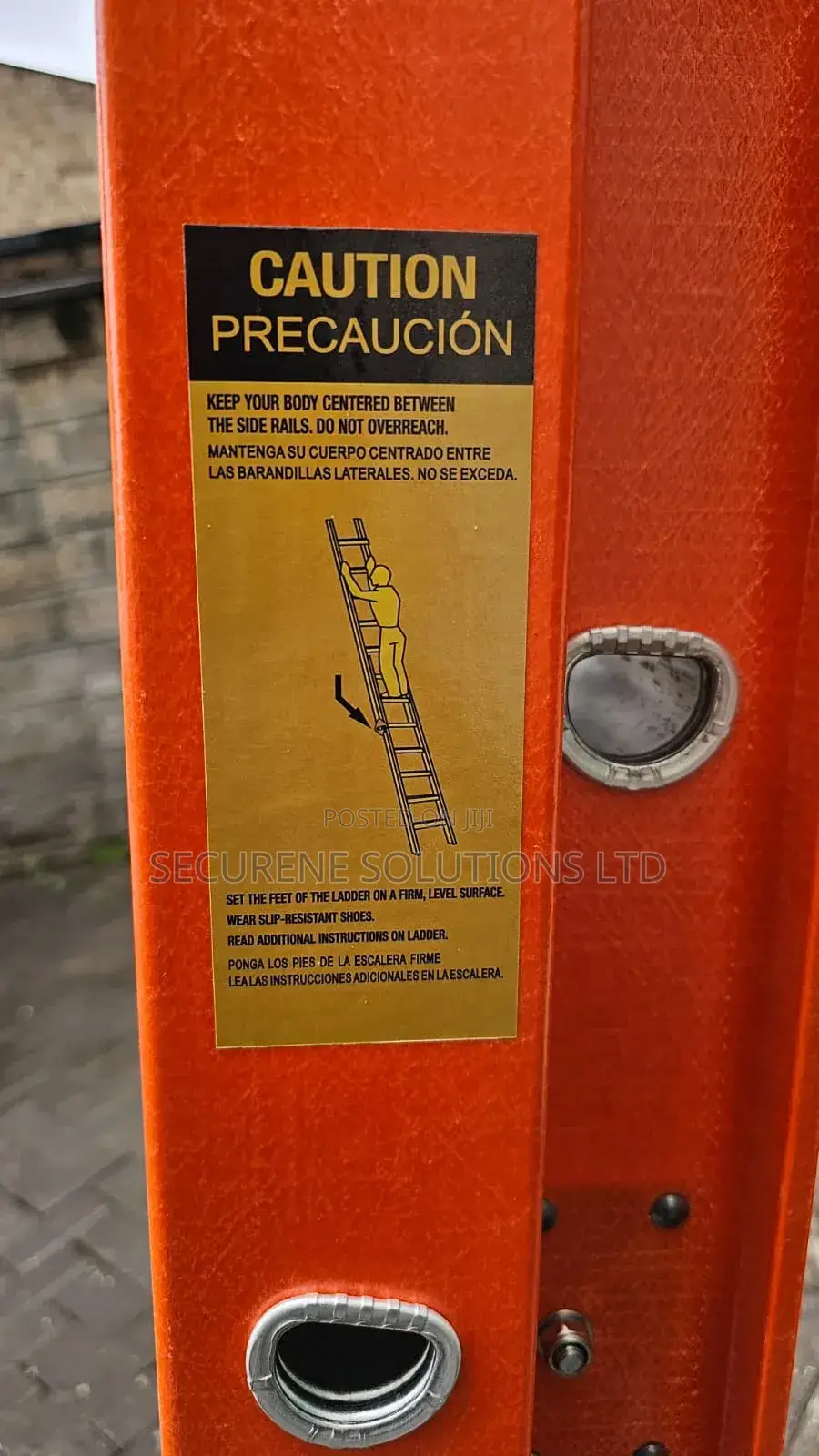 2*12/24ft/7.2meters Fibre Extension Ladder