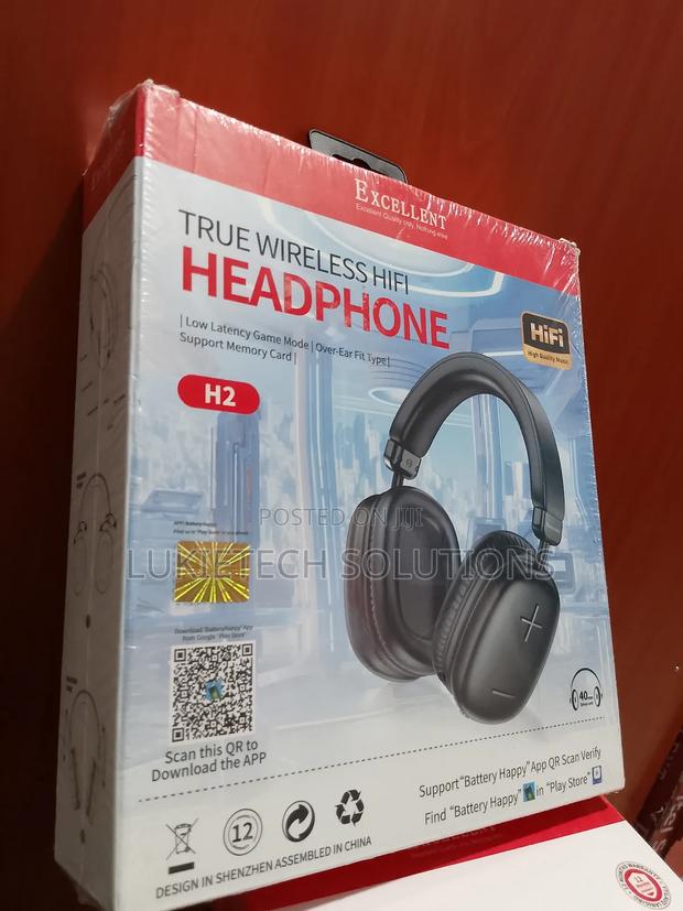 H2 High Quality Music Excellent Headphones - thumbnail 3