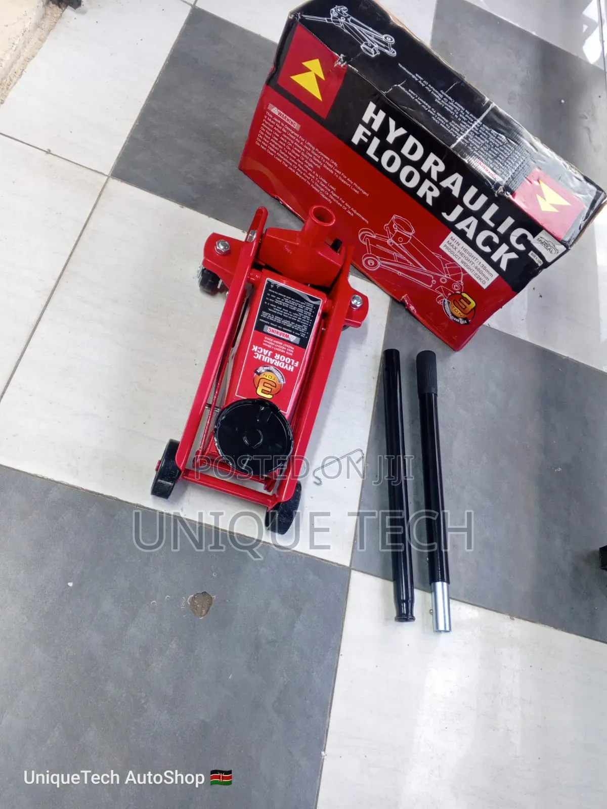 3-Ton Hydraulic Floor Jack With High Lifting Power