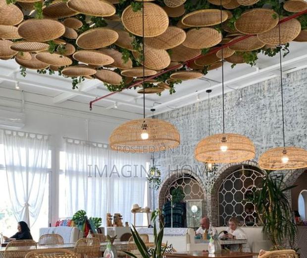 Artificial Hanging Leafs Restaurant Decor - main view