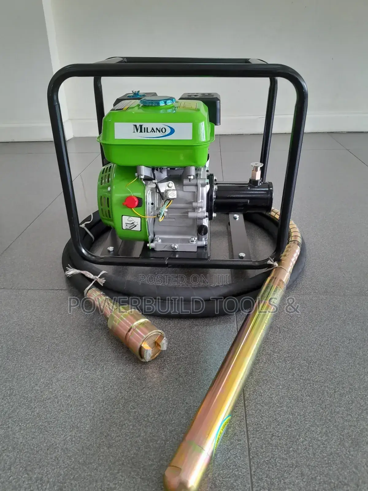 Concrete Poker Vibrator Milano Brand 8HP With 45mm Shaft