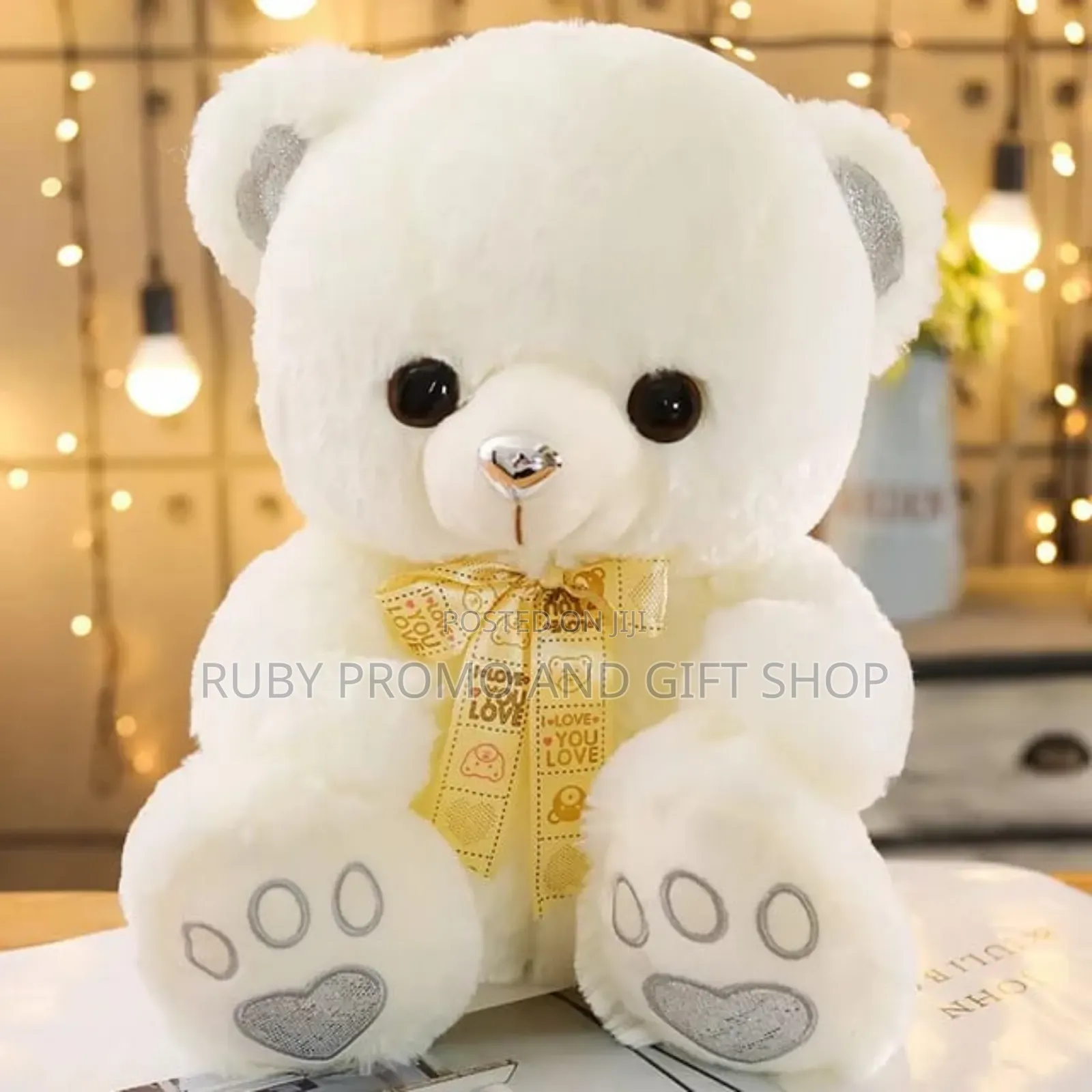 White Cute Giant 26 Inches Teddy Bear