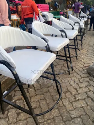 White Counter Bar Chairs