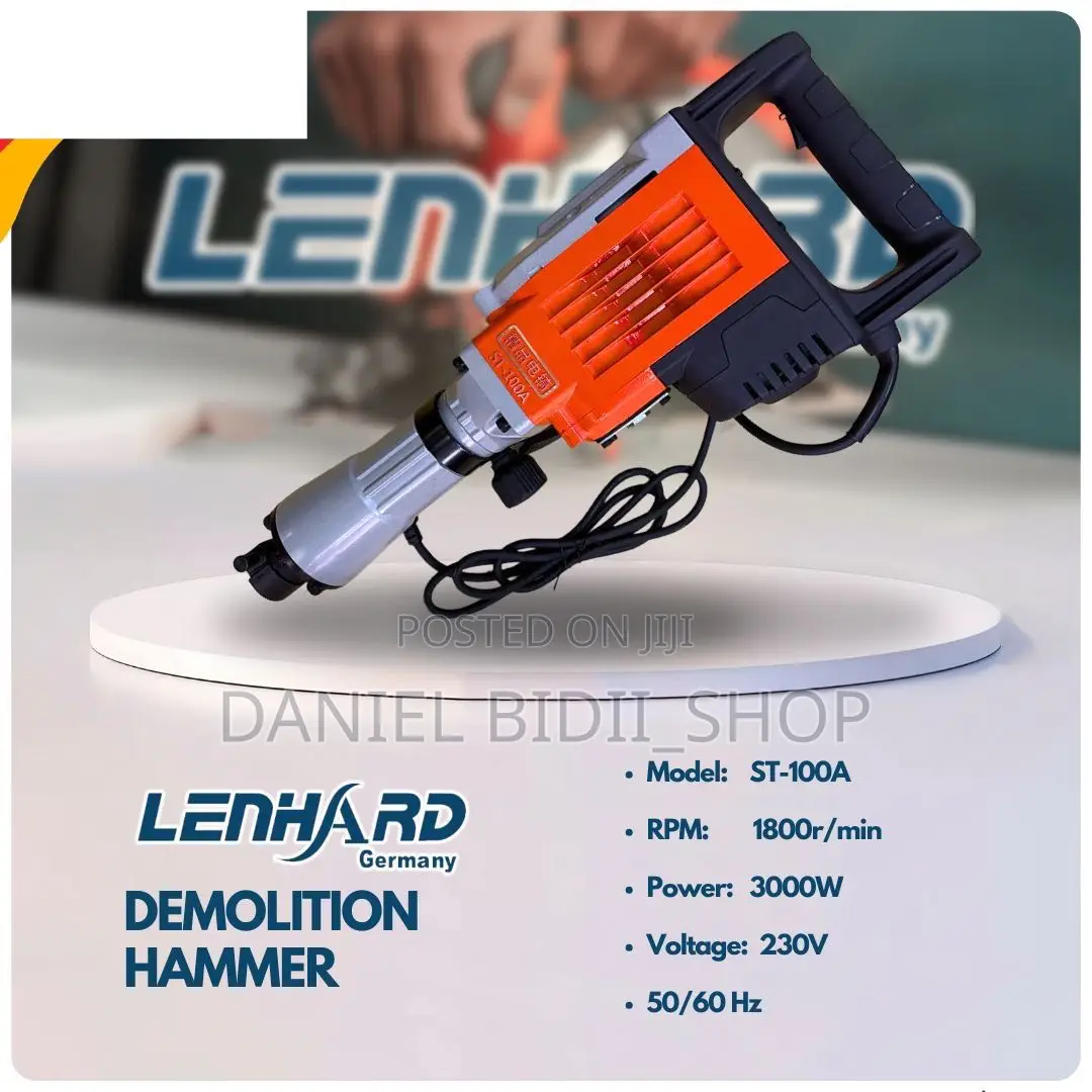 Lenhard Demolition Hammer 3000w