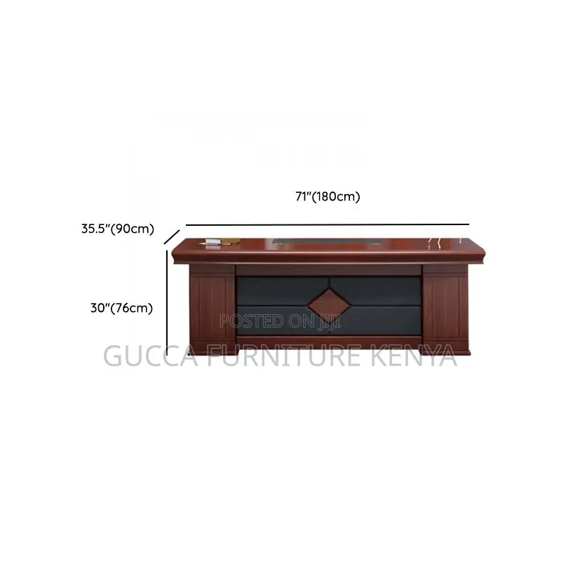 Office Tables:200mm Elegant Rose Office Executive Desk