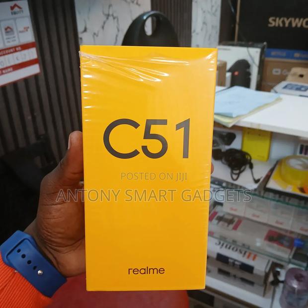 New Realme C51 128 GB Black