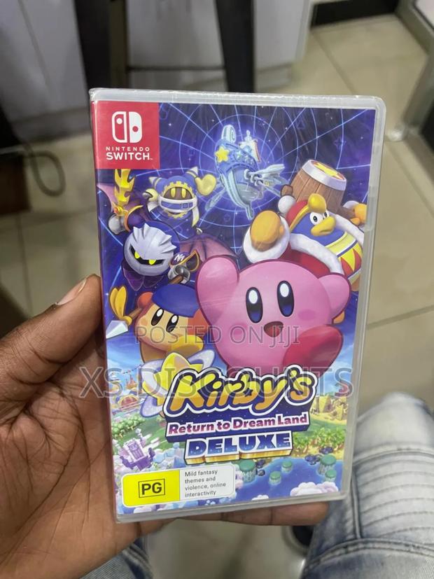 Kirby's Return to Dreamland Deluxe Nintendo Switch - main view