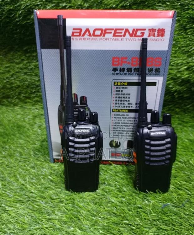 Baofeng Bf-888s Walkie Talkie BF-888S 2-Way With Earpieces
