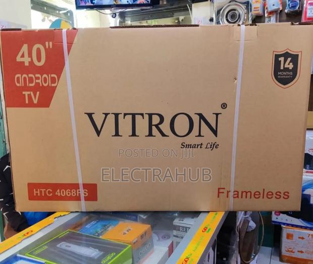 Vitron 40 Inch Android Smart Tv New Sealed in a Shop - main view