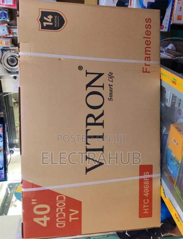 Vitron 40 Inch Android Smart Tv New Sealed in a Shop - thumbnail 2