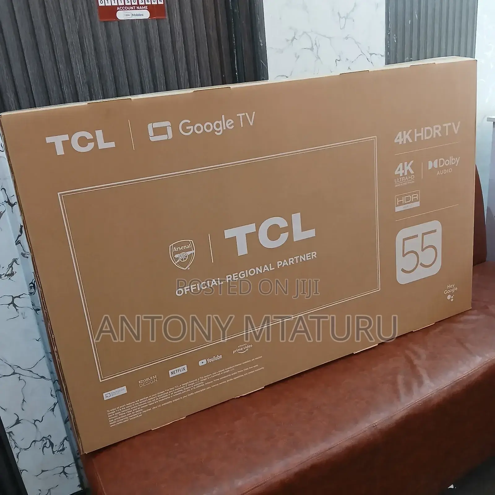 TCL 55 Inch 55v6b Google TV
